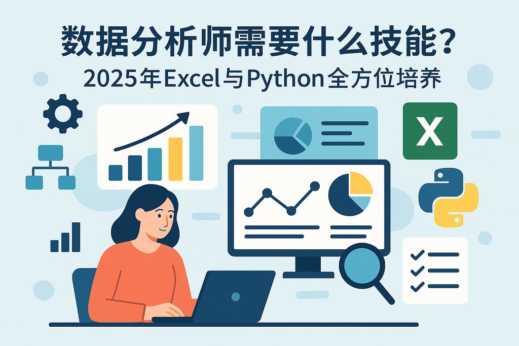数据分析师需要什么技能？2025年Excel与Python全方位培养