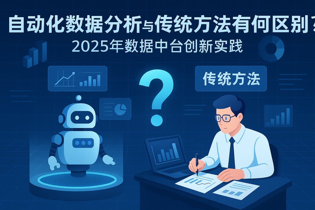自动化数据分析与传统方法有何区别？2025年数据中台创新实践