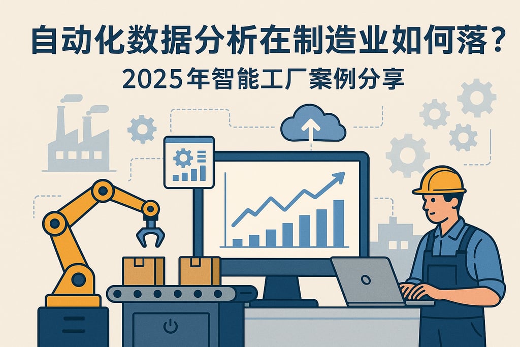 自动化数据分析在制造业如何落地？2025年智能工厂案例分享