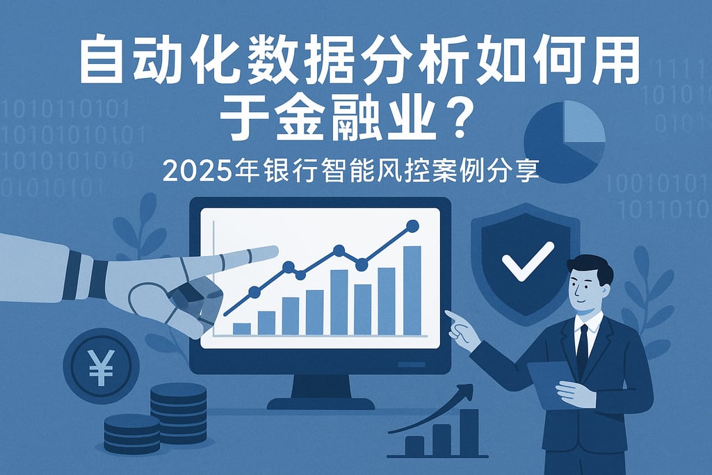 自动化数据分析在金融业如何应用？2025年银行智能风控案例分享