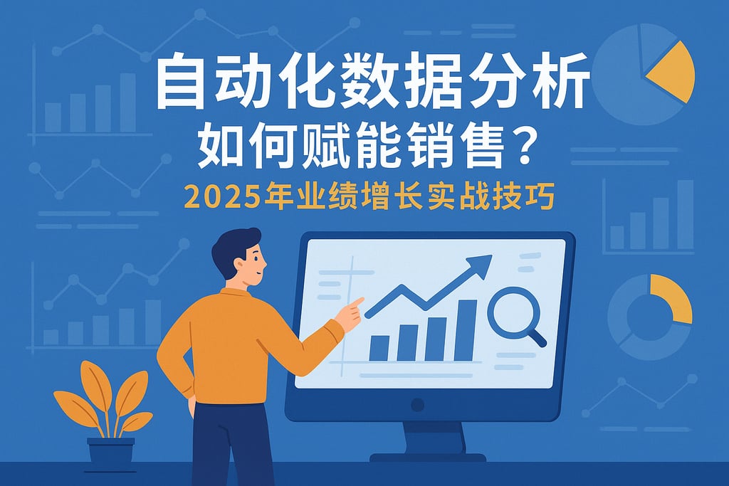 自动化数据分析如何赋能销售？2025年业绩增长实战技巧