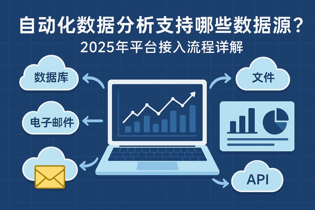 自动化数据分析支持哪些数据源？2025年平台接入流程详解