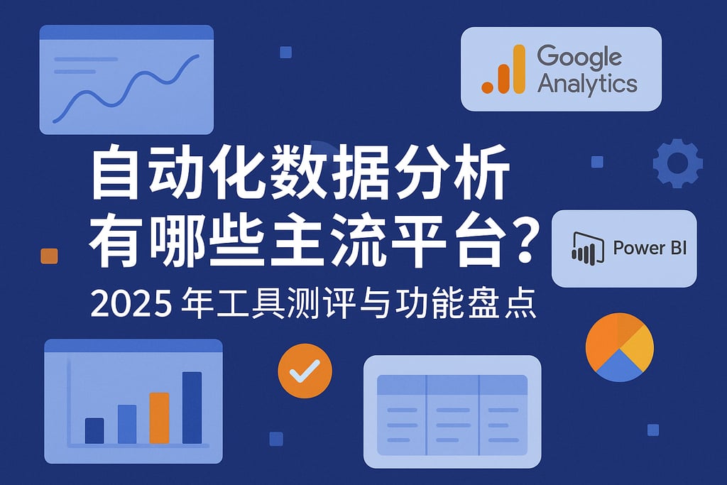 自动化数据分析有哪些主流平台？2025年工具测评与功能盘点