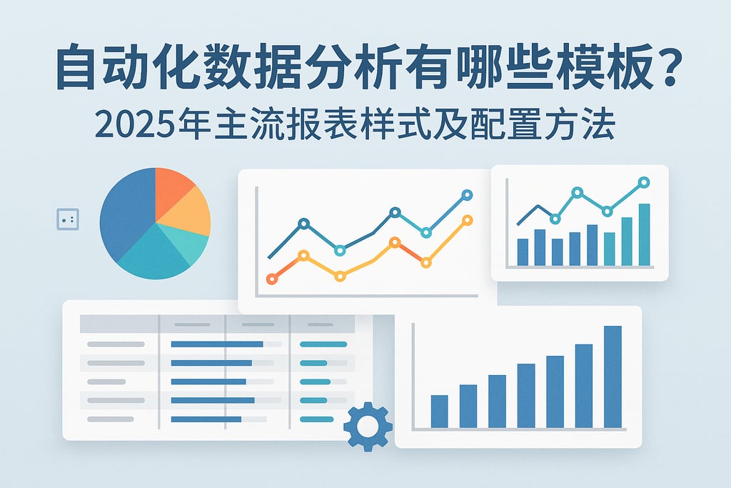 自动化数据分析有哪些模板？2025年主流报表样式及配置方法
