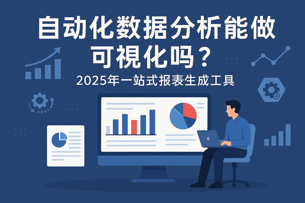 自动化数据分析能做可视化吗？2025年一站式报表生成工具