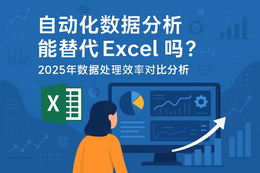 自动化数据分析能替代Excel吗？2025年数据处理效率对比分析