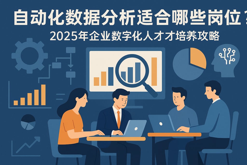 自动化数据分析适合哪些岗位？2025年企业数字化人才培养攻略