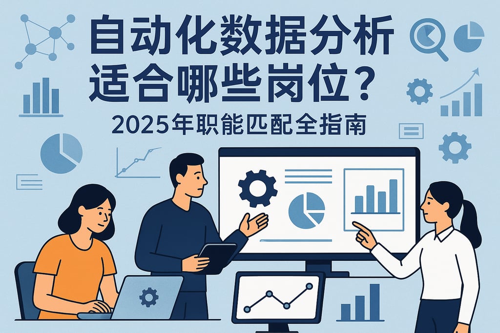 自动化数据分析适合哪些岗位？2025年职能匹配全指南