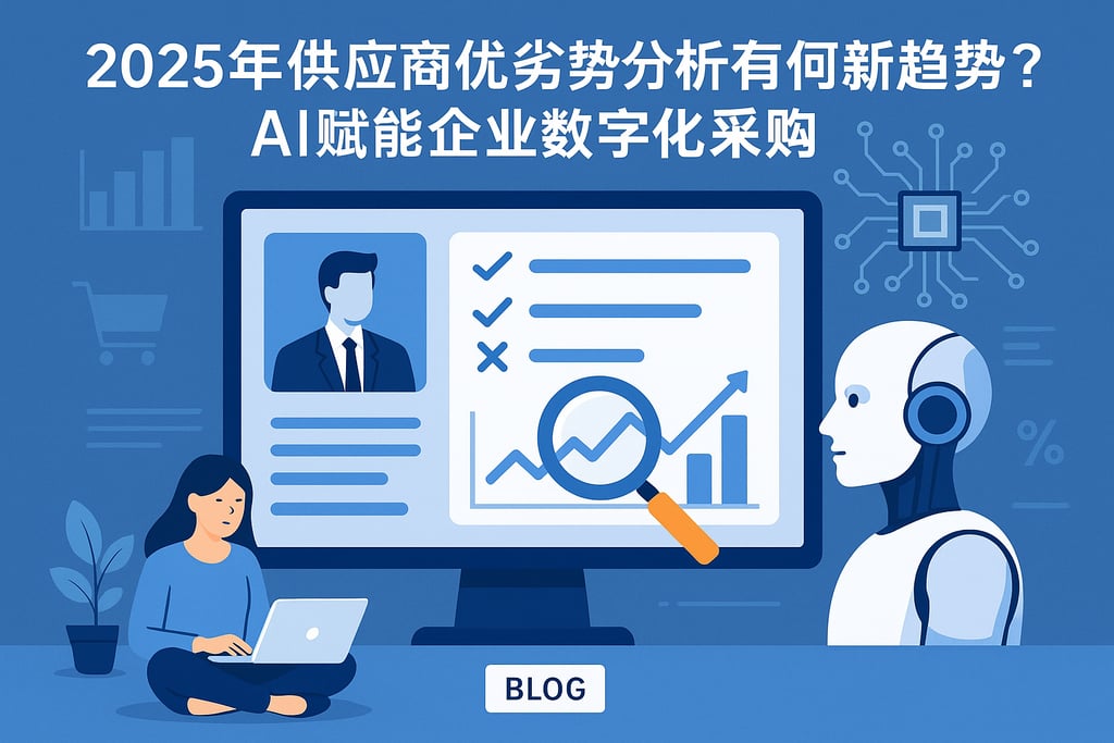 2025年供应商优劣势分析有何新趋势？AI赋能企业数字化采购