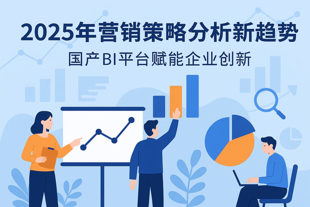 2025年营销策略分析新趋势？国产BI平台赋能企业创新