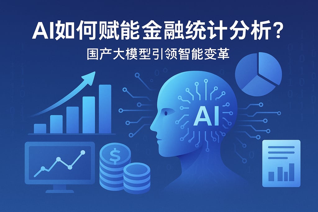 AI如何赋能金融统计分析？国产大模型引领智能变革