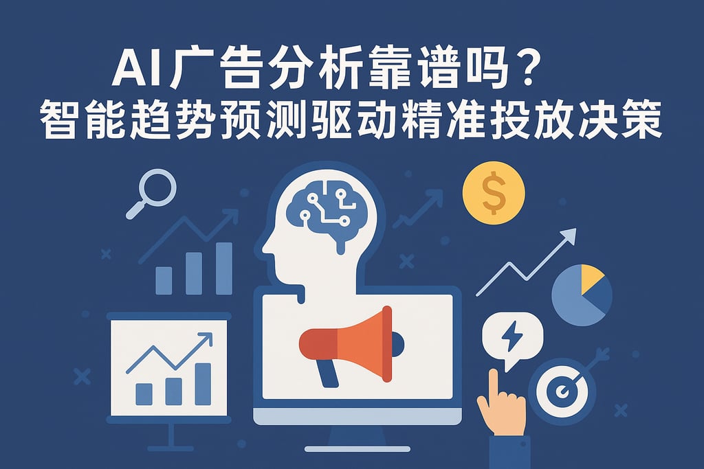 AI广告分析靠谱吗？智能趋势预测驱动精准投放决策