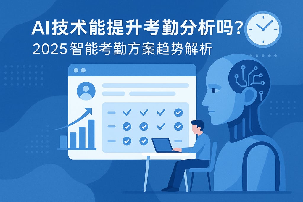 AI技术能提升考勤分析吗？2025智能考勤方案趋势解析