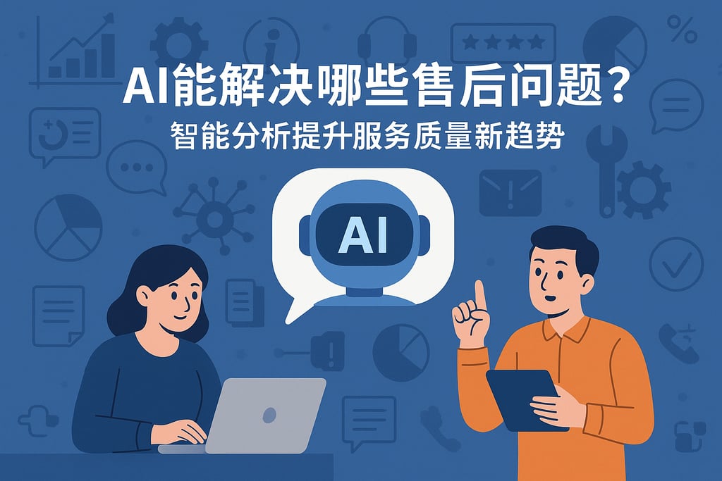 AI能解决哪些售后问题？智能分析提升服务质量新趋势