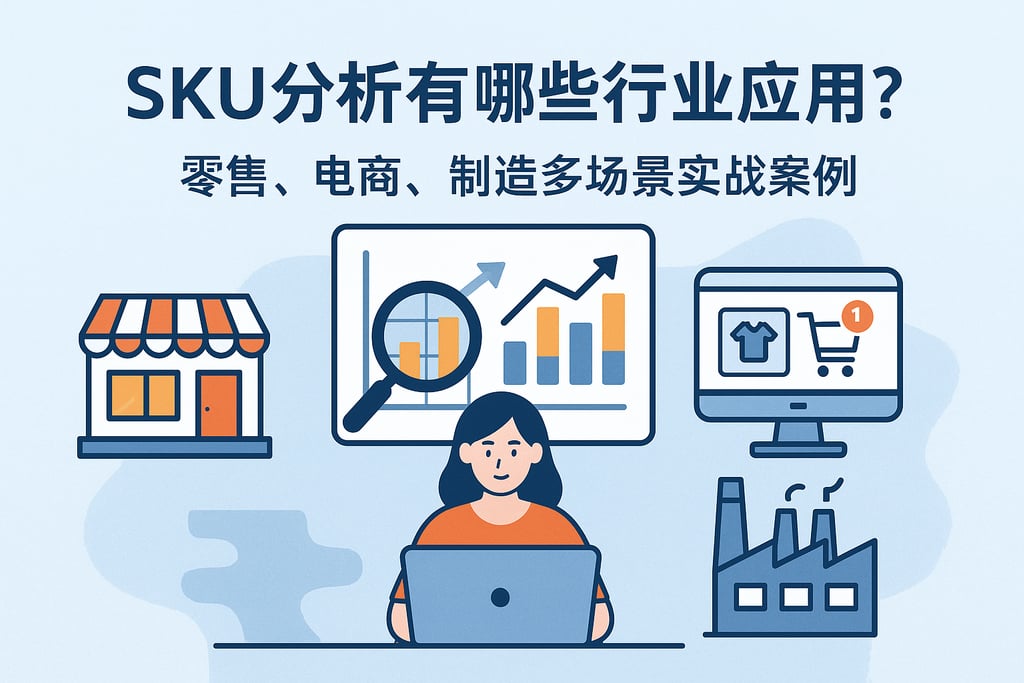 SKU分析有哪些行业应用？零售、电商、制造多场景实战案例