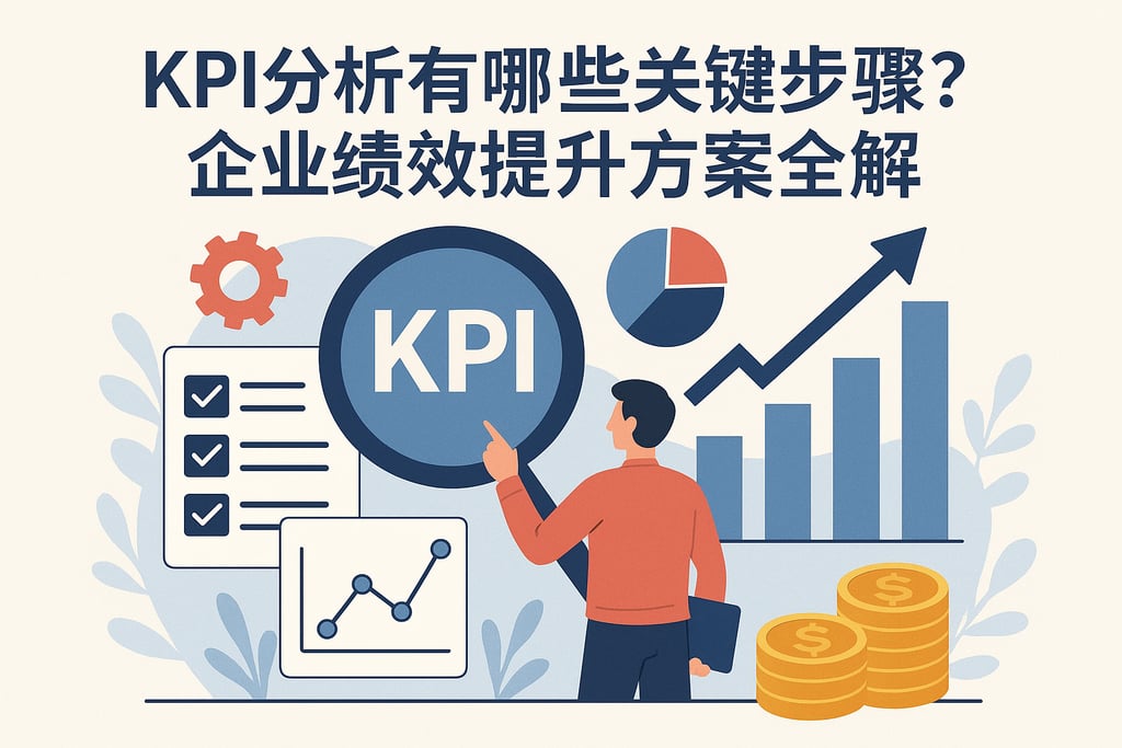 kpi分析有哪些关键步骤？企业绩效提升方案全解