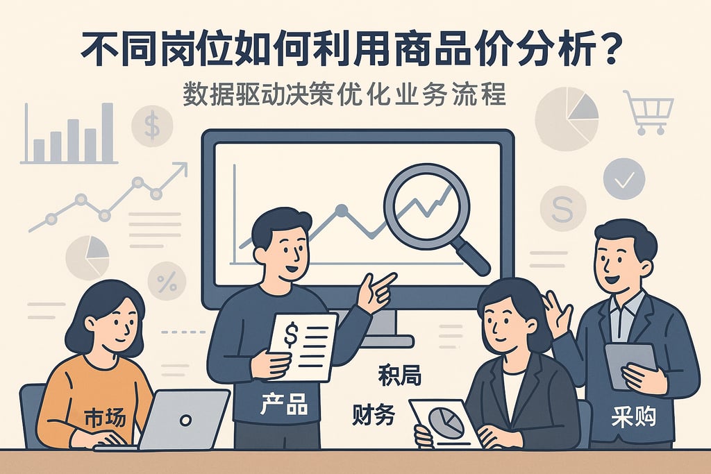 不同岗位如何利用商品价格分析？数据驱动决策优化业务流程