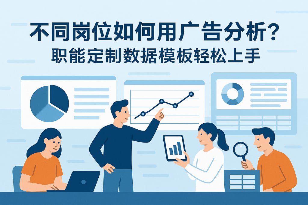 不同岗位如何用广告分析？职能定制数据模板轻松上手