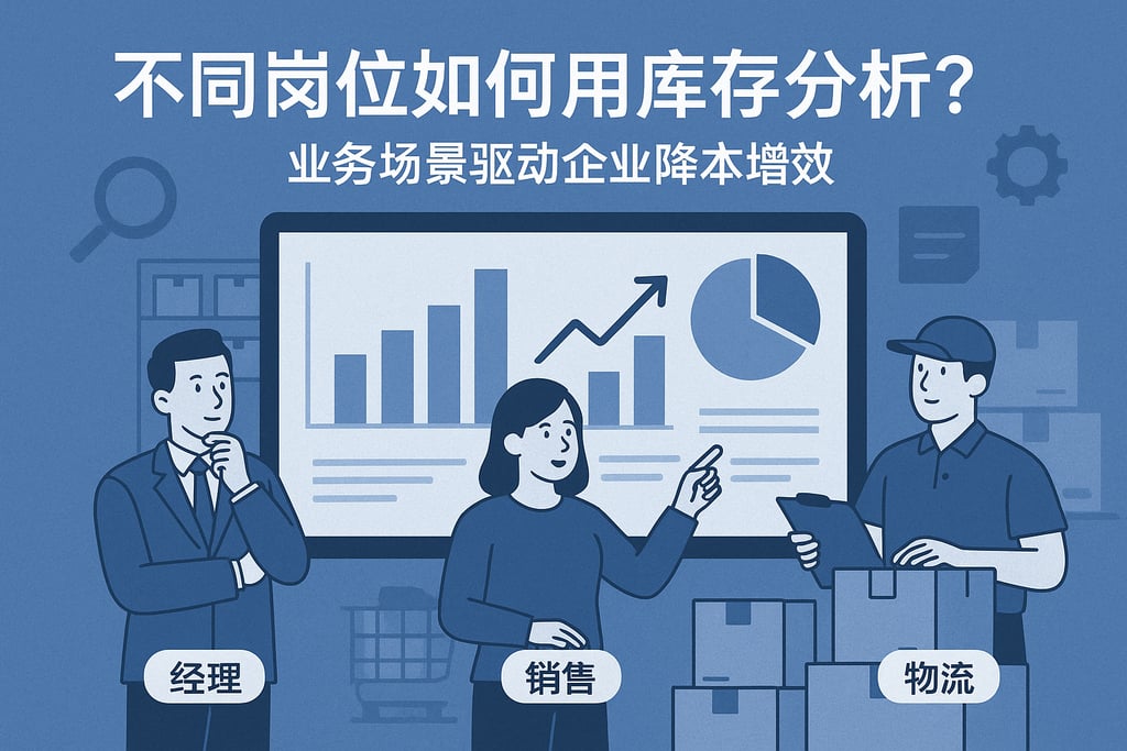 不同岗位如何用库存分析？业务场景驱动企业降本增效
