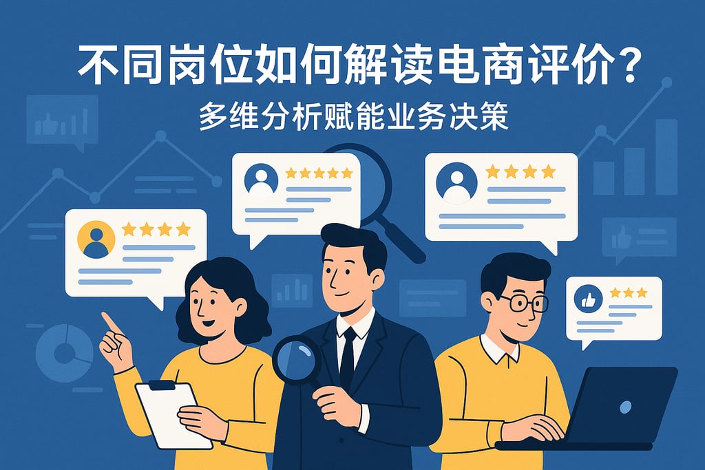不同岗位如何解读电商评价？多维分析赋能业务决策
