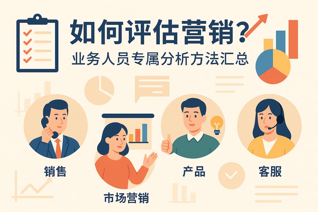 不同岗位如何评估营销？业务人员专属分析方法汇总
