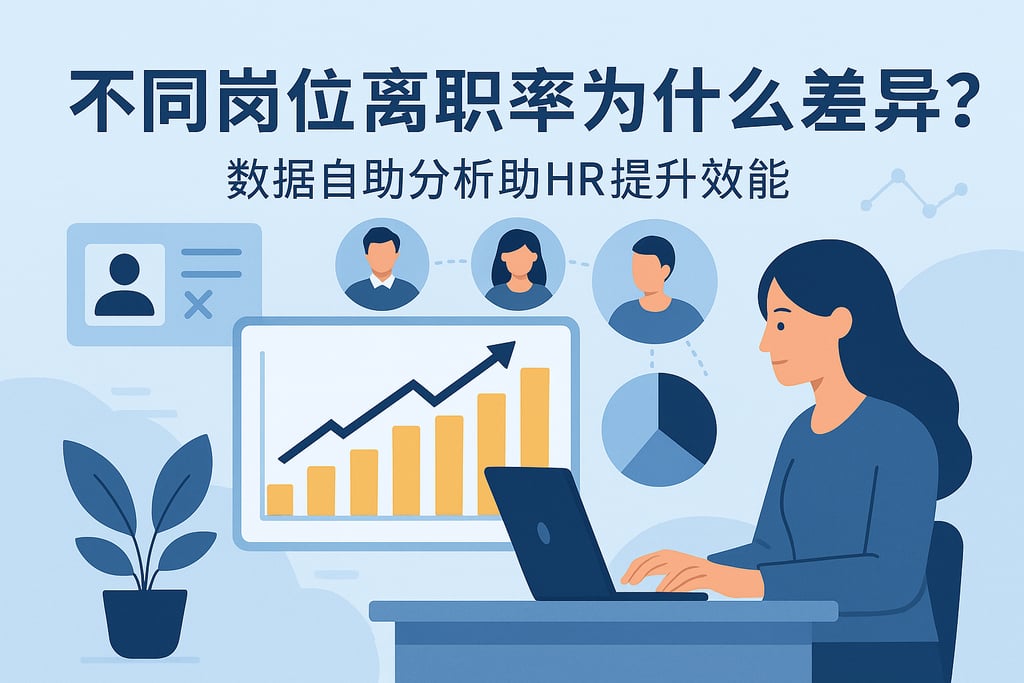 不同岗位离职率为什么差异大？数据自助分析助HR提升效能
