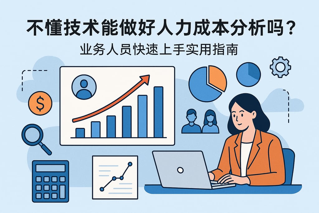不懂技术能做好人力成本分析吗？业务人员快速上手实用指南