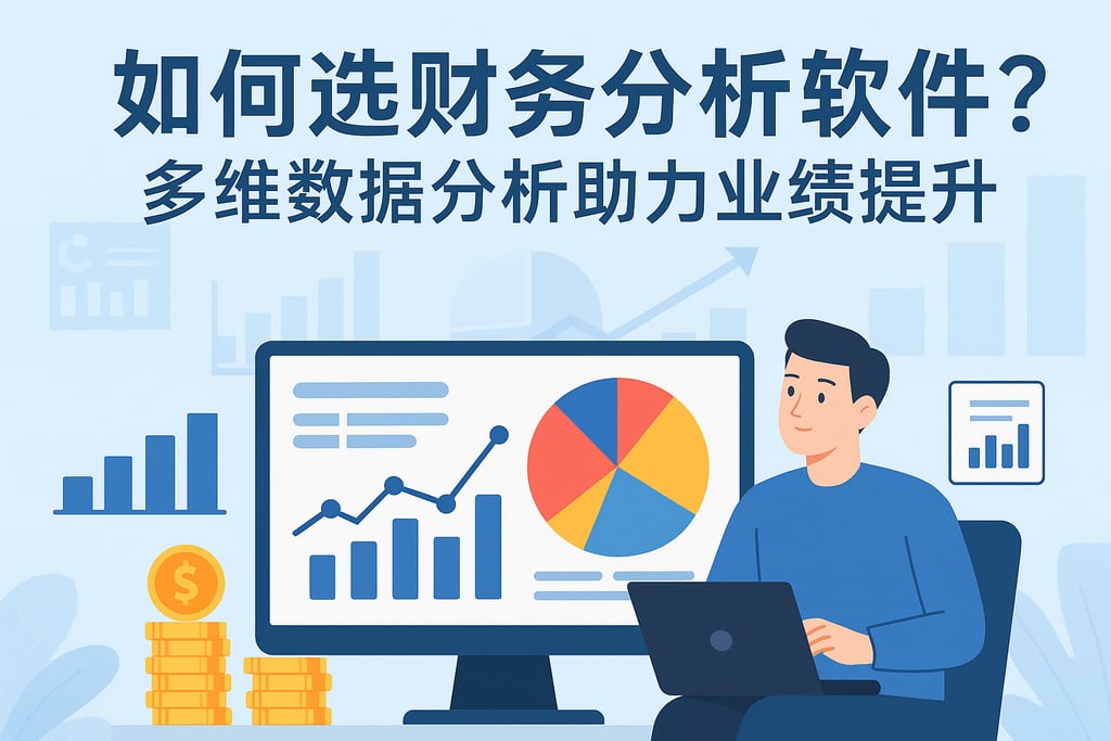 中小企业如何选财务分析软件？多维数据分析助力业绩提升