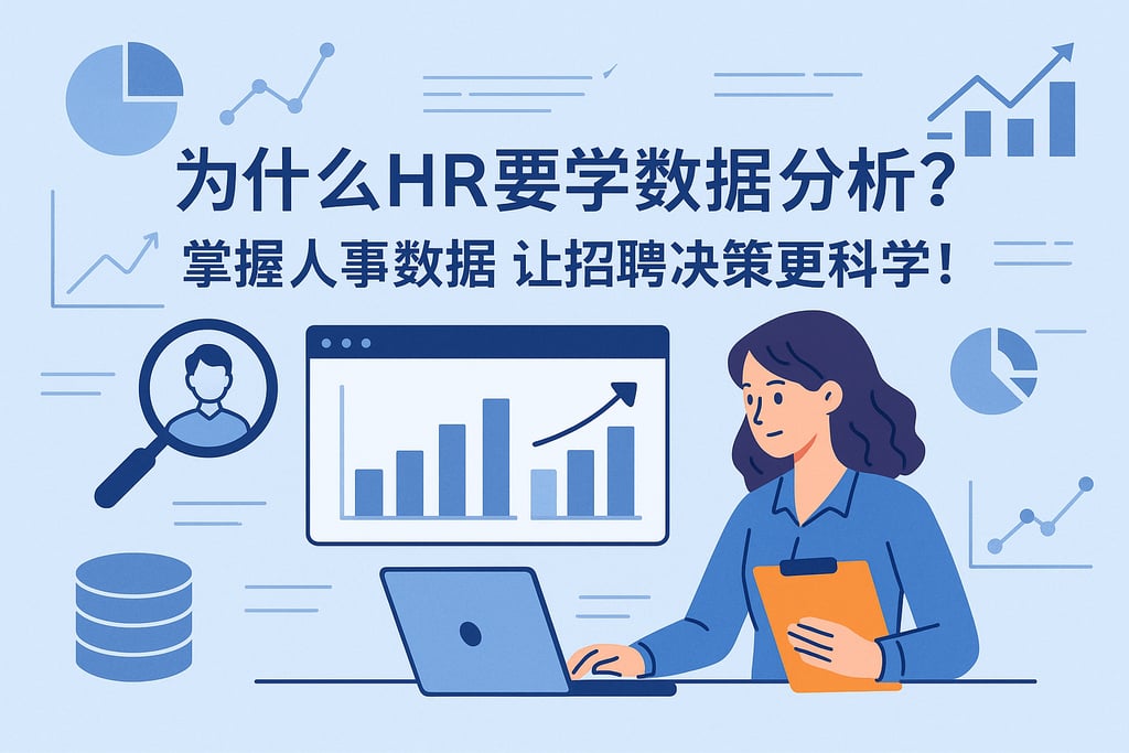 为什么HR要学数据分析？掌握人事数据让招聘决策更科学！