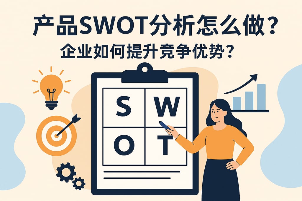 产品SWOT分析怎么做？企业如何提升竞争优势？