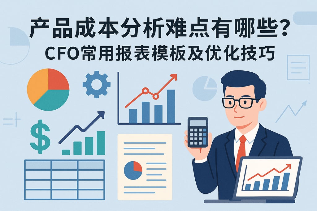 产品成本分析难点有哪些？CFO常用报表模板及优化技巧。