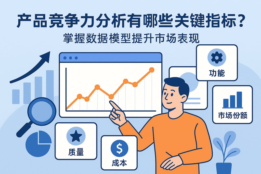 产品竞争力分析有哪些关键指标？掌握数据模型提升市场表现