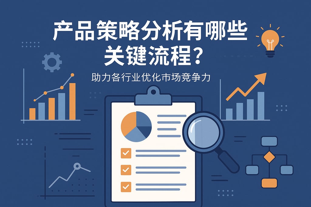 产品策略分析有哪些关键流程？助力各行业优化市场竞争力