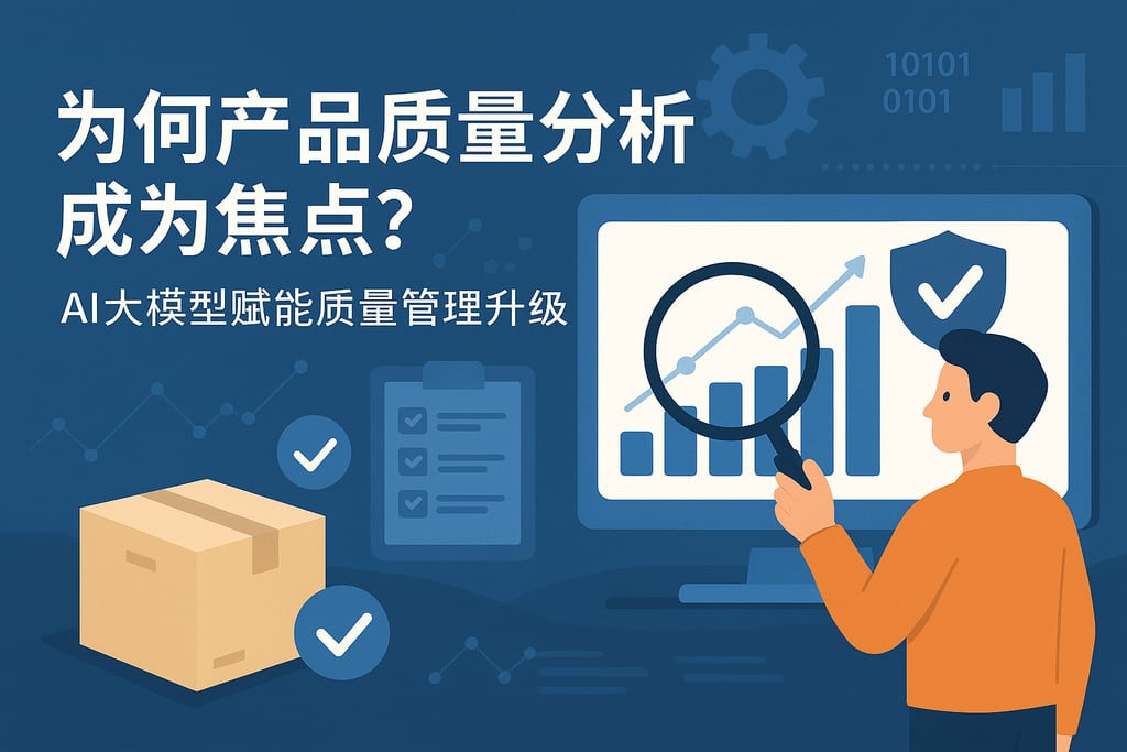 产品质量分析为何成为焦点？AI大模型赋能质量管理升级