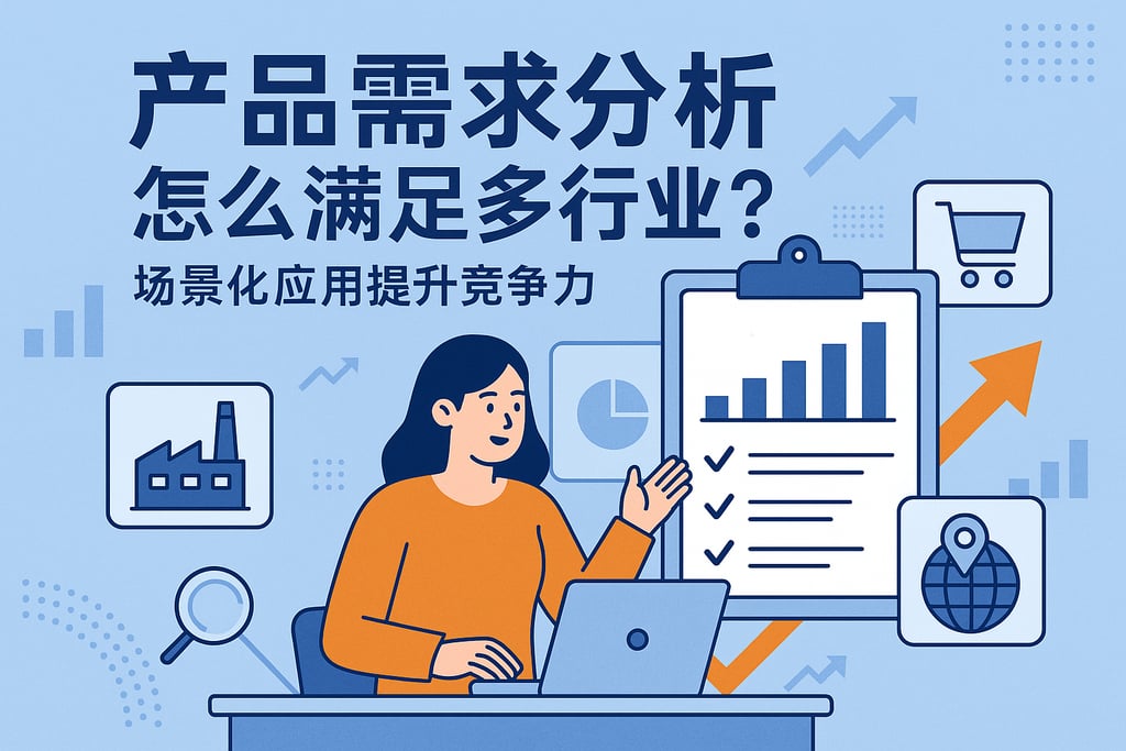 产品需求分析怎么满足多行业？场景化应用提升竞争力