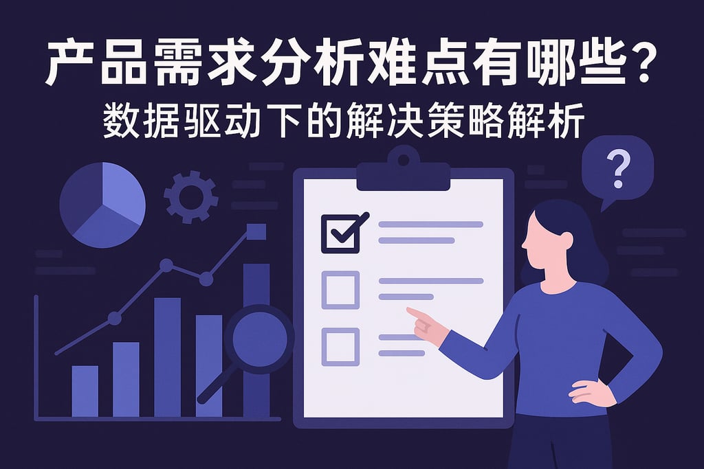 产品需求分析难点有哪些？数据驱动下的解决策略解析