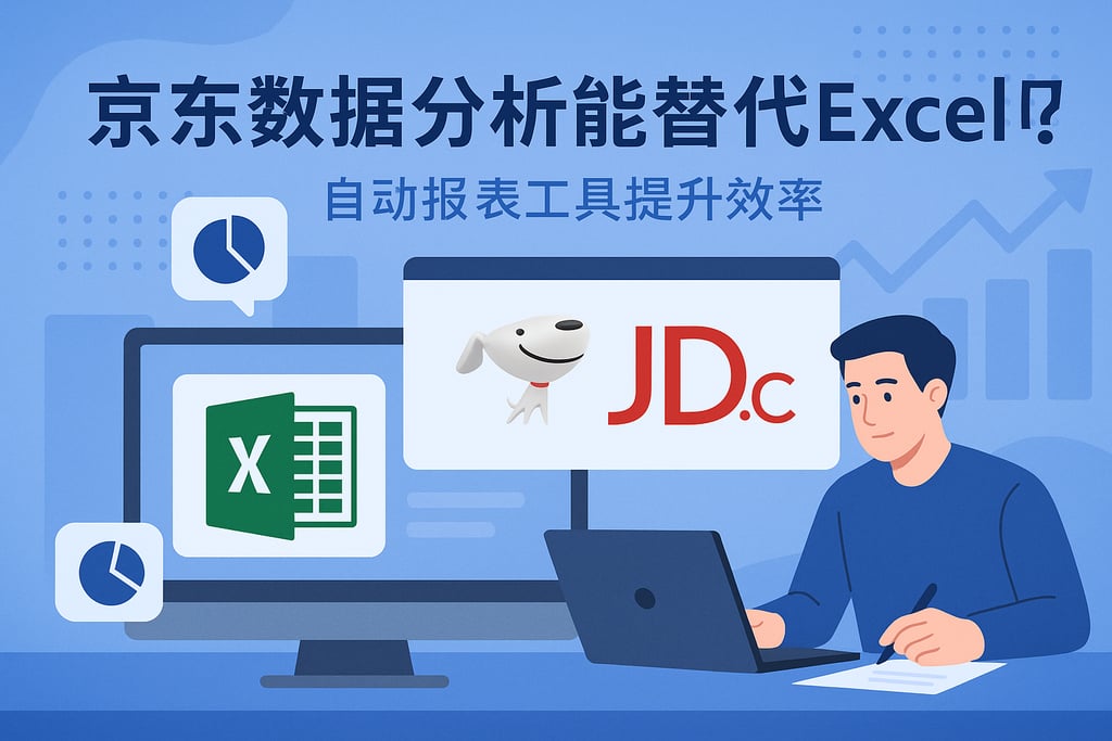 京东数据分析能替代Excel吗？自动报表工具提升效率