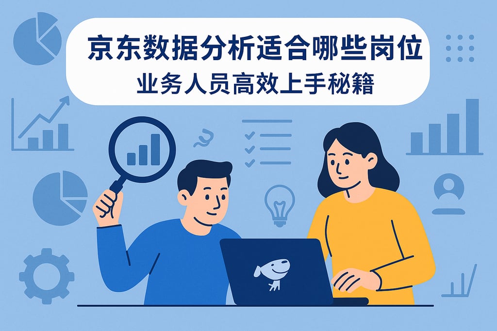 京东数据分析适合哪些岗位？业务人员高效上手秘籍