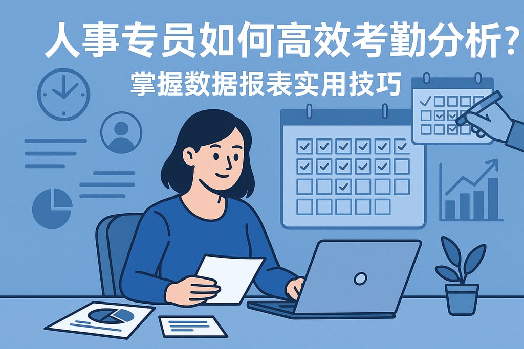 人事专员如何高效考勤分析？掌握数据报表实用技巧