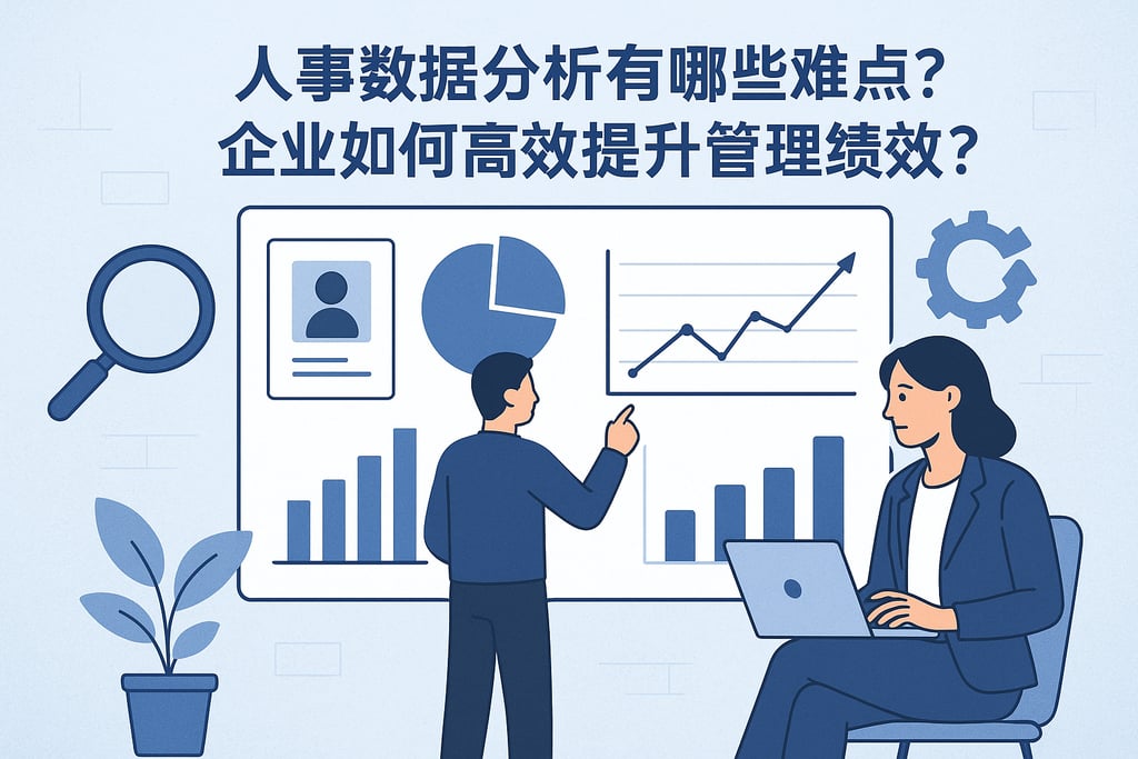 人事数据分析有哪些难点？企业如何高效提升管理绩效？