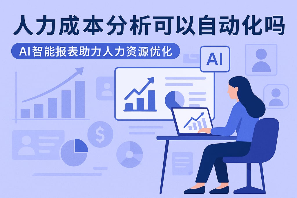 人力成本分析可以自动化吗？AI智能报表助力人力资源优化