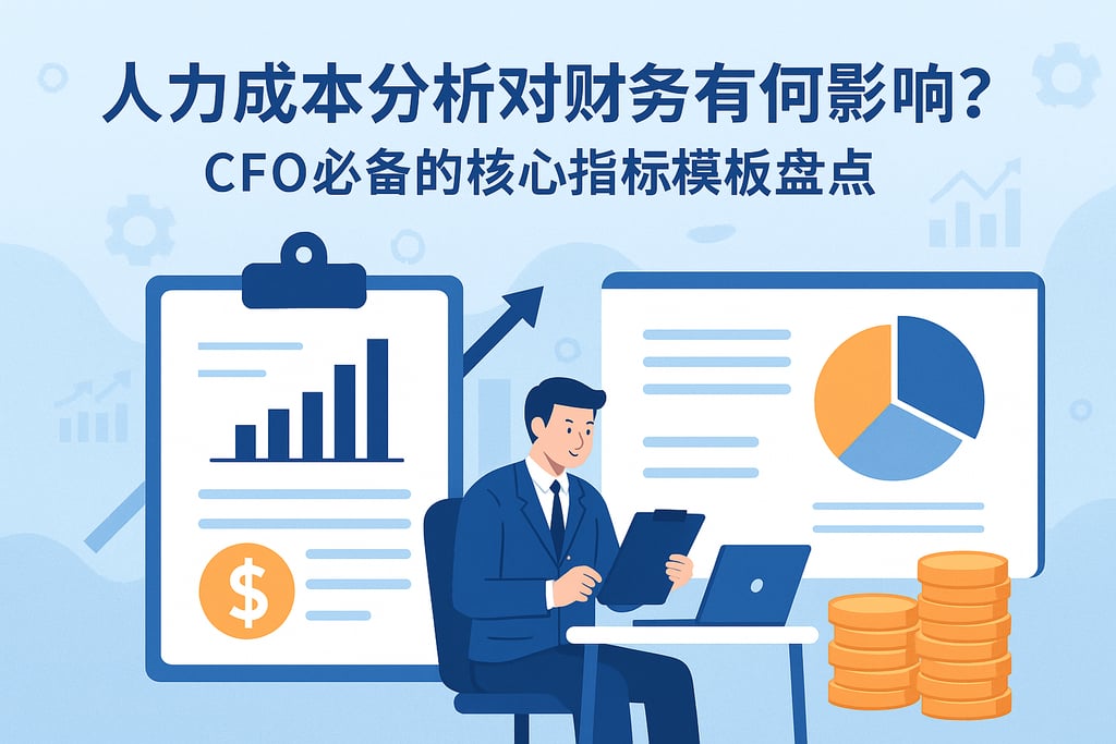 人力成本分析对财务有何影响？CFO必备的核心指标模板盘点