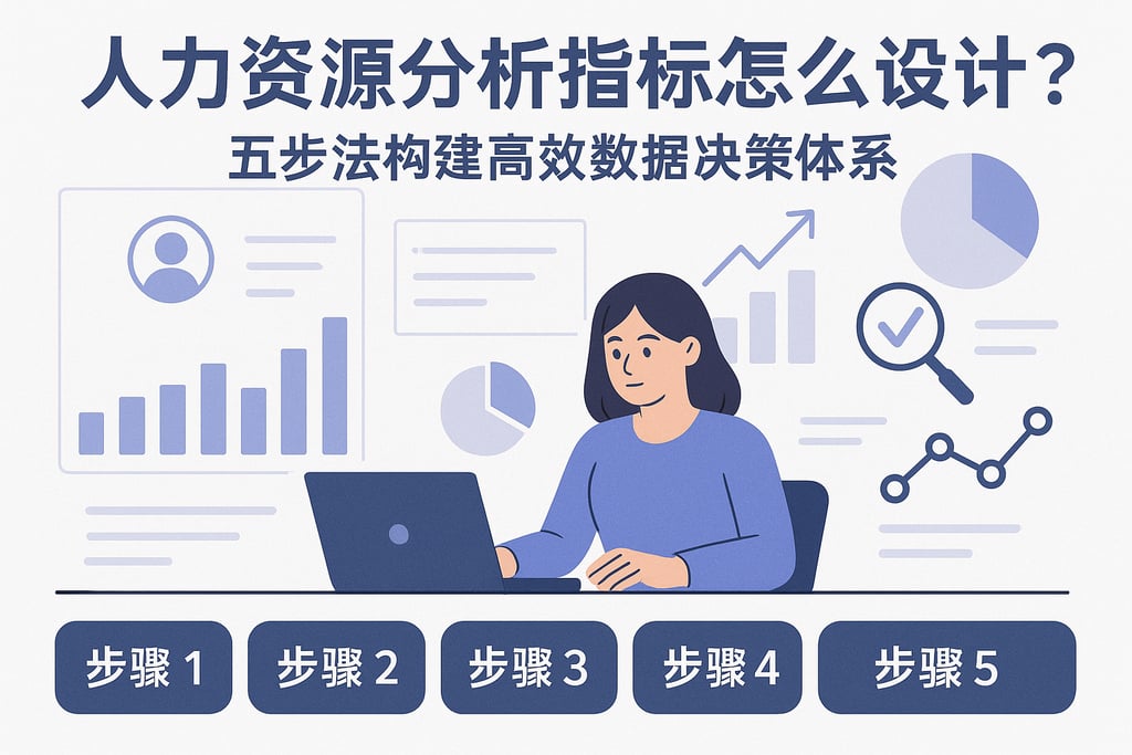 人力资源分析指标怎么设计？五步法构建高效数据决策体系