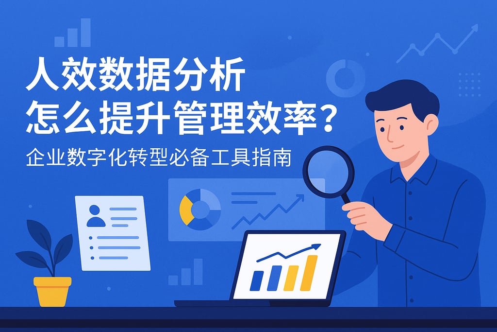 人效数据分析怎么提升管理效率？企业数字化转型必备工具指南
