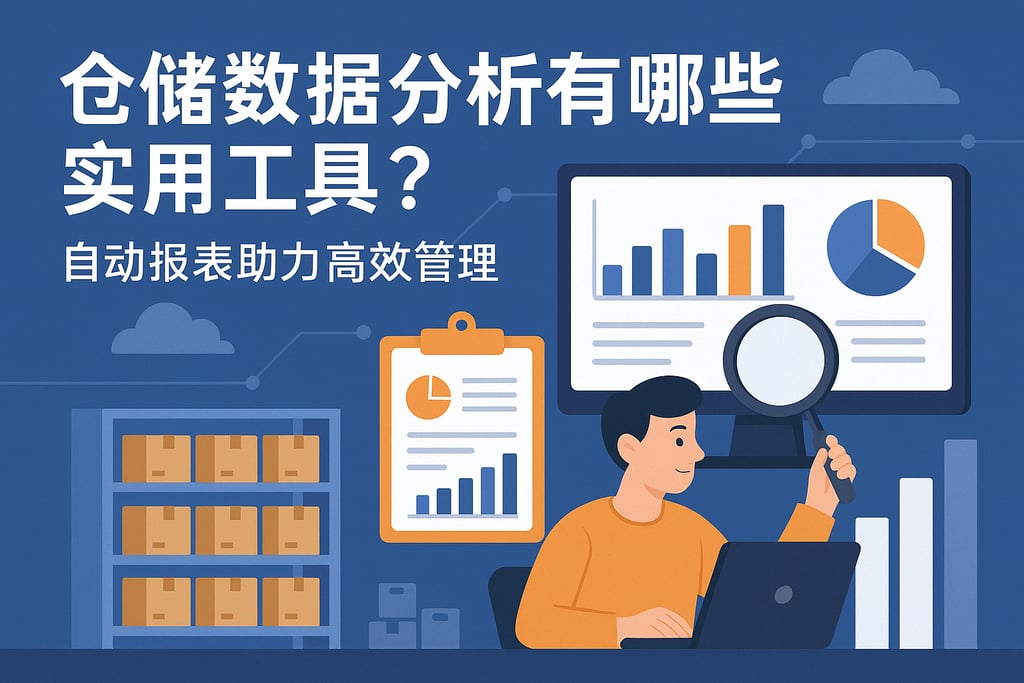 仓储数据分析有哪些实用工具？自动报表助力高效管理