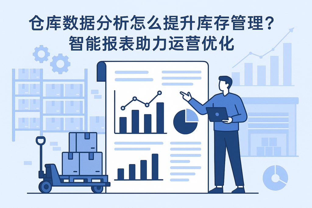 仓库数据分析怎么提升库存管理？智能报表助力运营优化
