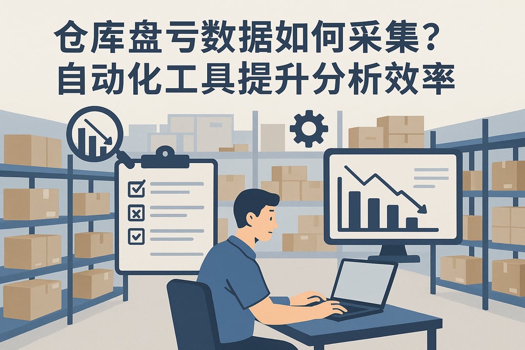 仓库盘亏数据如何采集？自动化工具提升分析效率