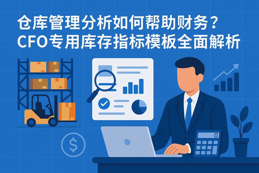 仓库管理分析如何帮助财务？CFO专用库存指标模板全面解析