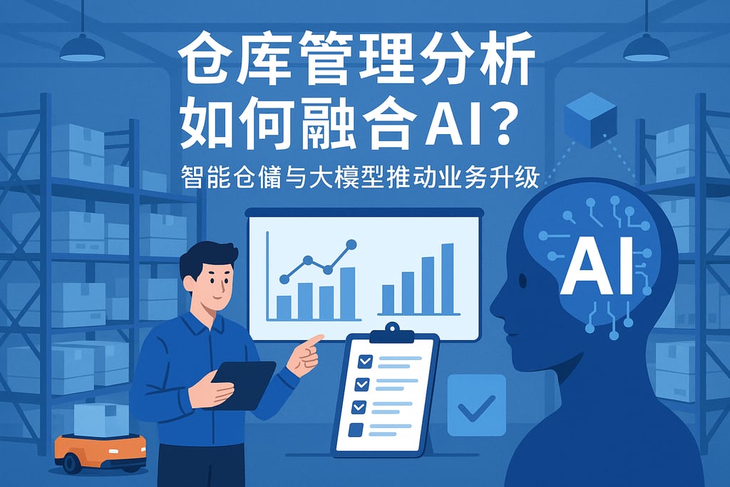 仓库管理分析如何融合AI？智能仓储与大模型推动业务升级