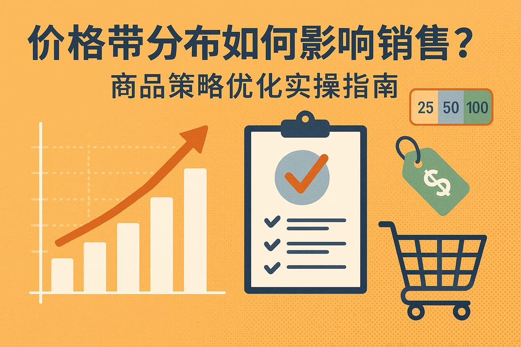 价格带分布如何影响销售？商品策略优化实操指南